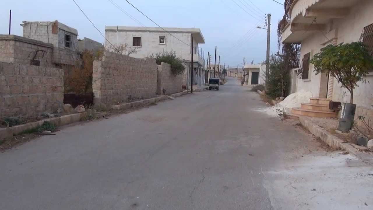 جولة قصيرة في بلدة ماير في ريف حلب الشمالي -عرضت على قناة الجزيرة مباشر2013/11/27