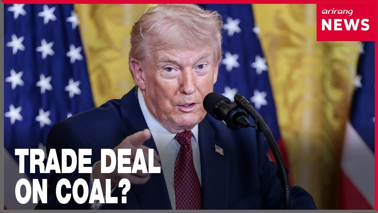 Trump says Washington struck trade deals with S. Korea and others to bolster coal exports