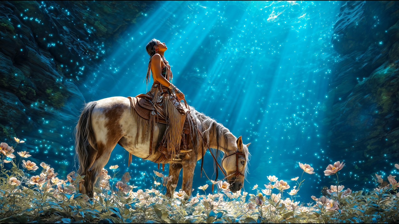 Circle Of Light | Native American Flute Music 432Hz