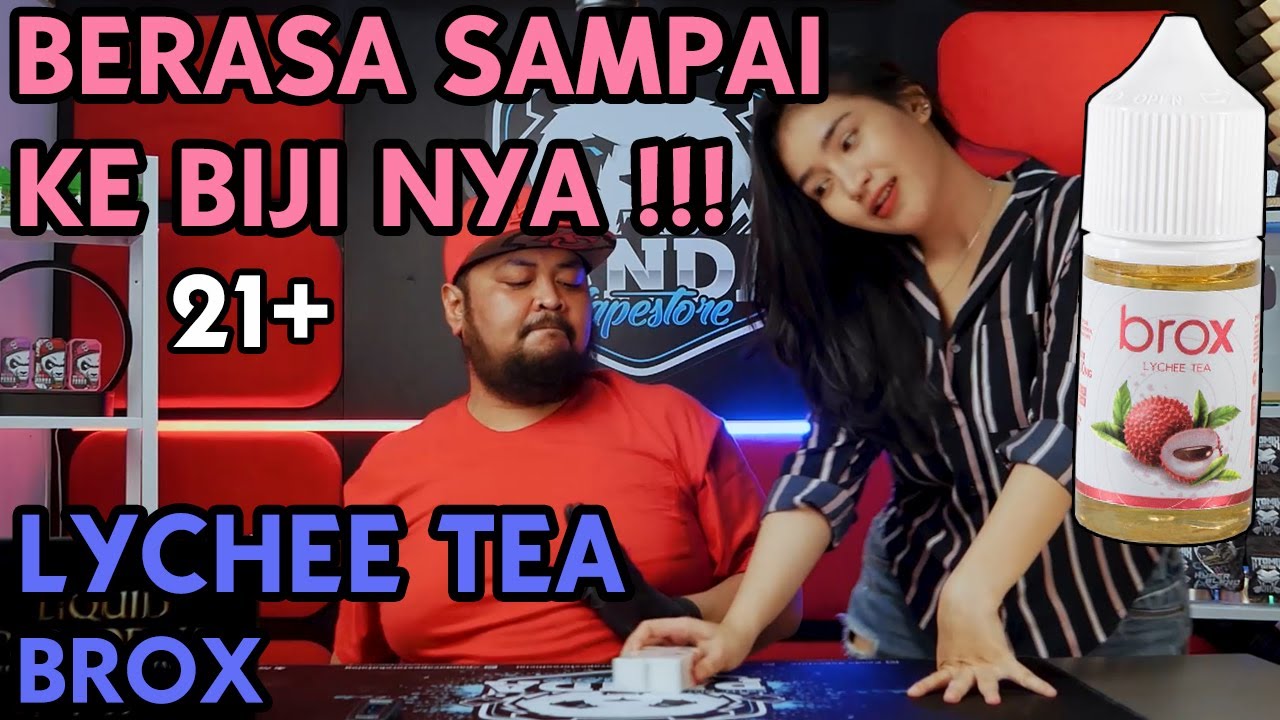 BOLD LYCHEE NYA | LYCHEE TEA Salt by BROX IDN