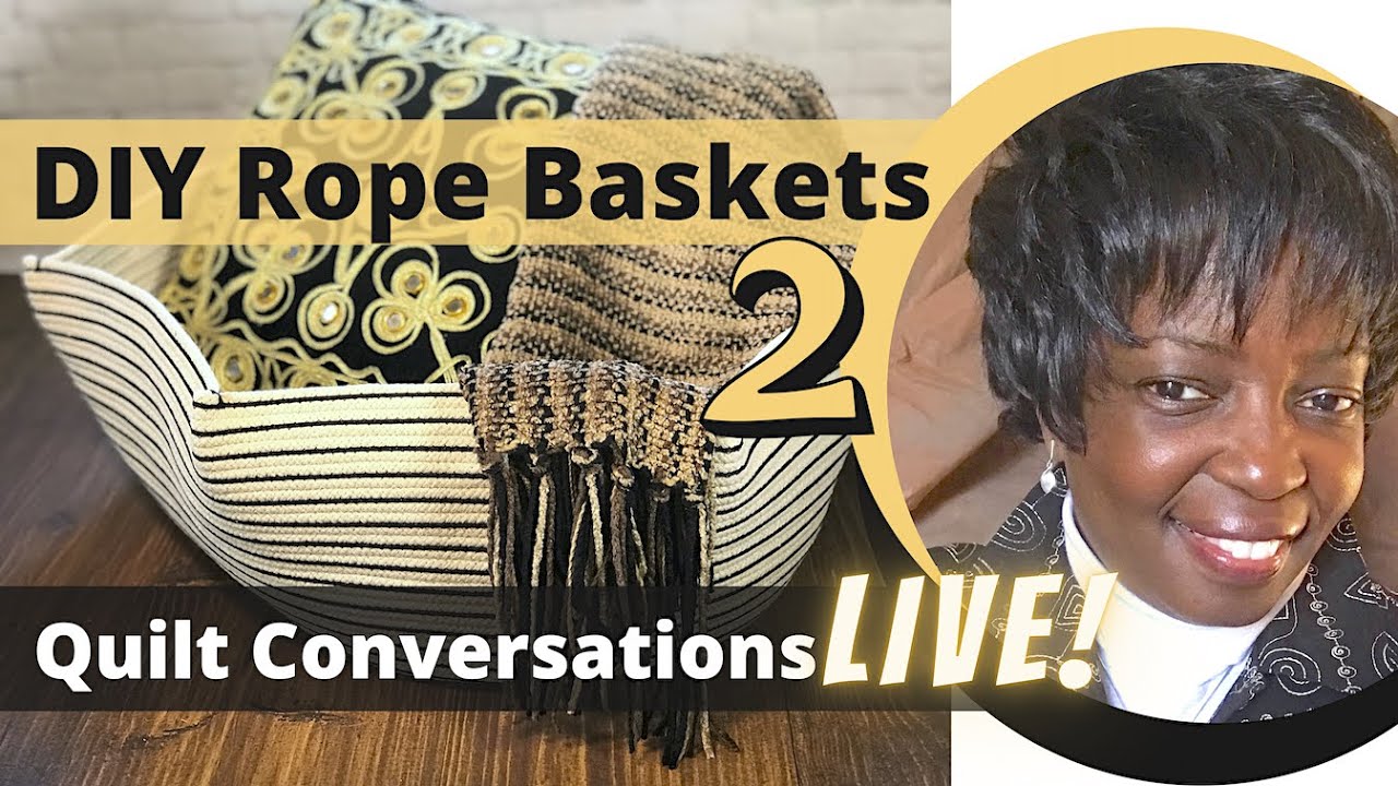 How to Make a Rope Baskets with Embellishment