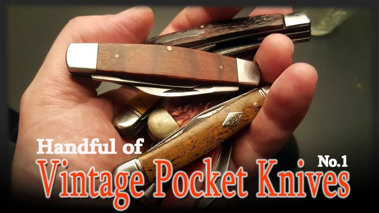 Handful of Vintage Pocket Knives No.1