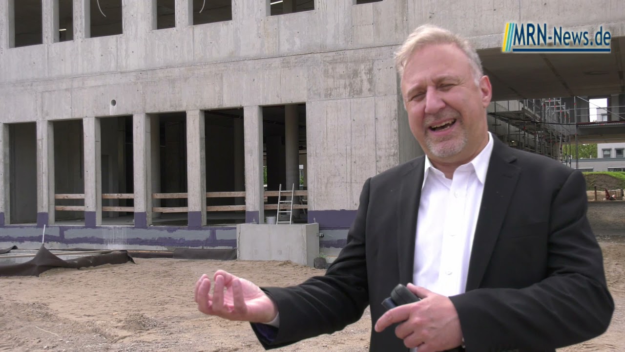 Erster Rundgang durch den neuen Erweiterungsbau der HWG LU (Stand: 05/2021) - mrn news -