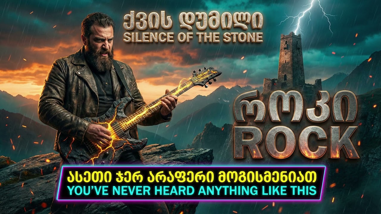 ქვის დუმილი | Silence of the Stone - Epic Cinematic Rock Instrumental (4K)