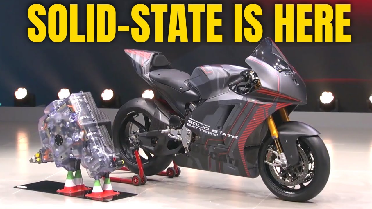 First Solid-State Ducati: VW Group&rsquo;s Bold IAA Demo Changes EV Speed & Charging