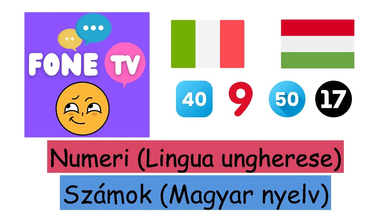 Numeri (Lingua ungherese) (it-hu)