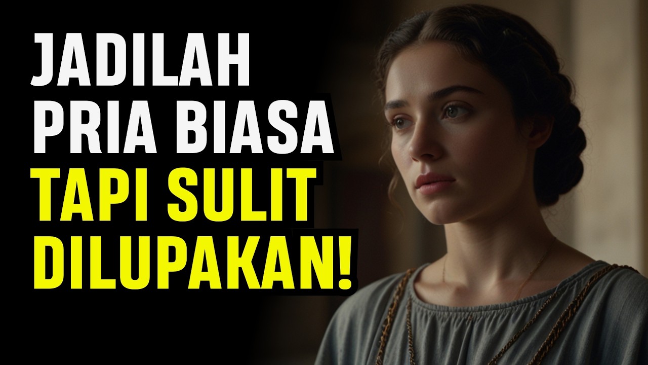 BUKAN GANTENG ATAU KAYA! Ini yang Bikin Wanita Sulit Lepas | Stoikisme