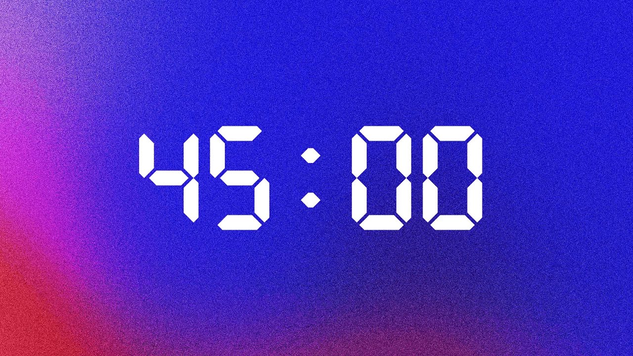🎵 45 Minute LoFi Abstract Timer To Match Your Vibe | Lo-Fi Abstract Edition | NX 🎵🎵