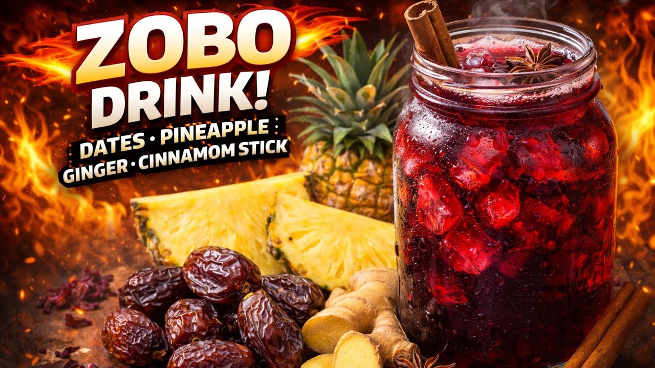 How to Make Zobo Drink at Home | Refreshing Nigerian Hibiscus Drink Recipe