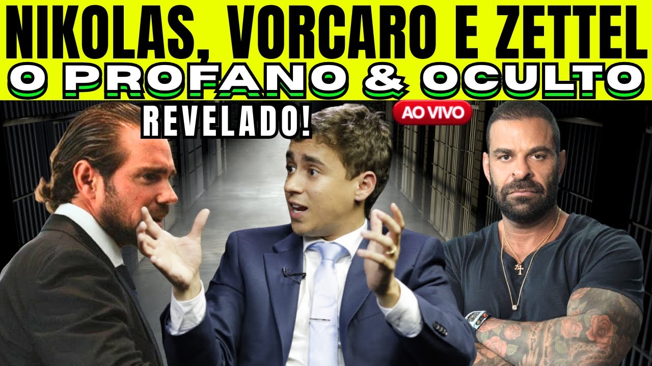 [AO VIVO] NADA FICARÁ OCULTO QUE NÃO SEJA REVELADO! NIKOLAS E AS FRAUDES DO MARTER E DO INSS.
