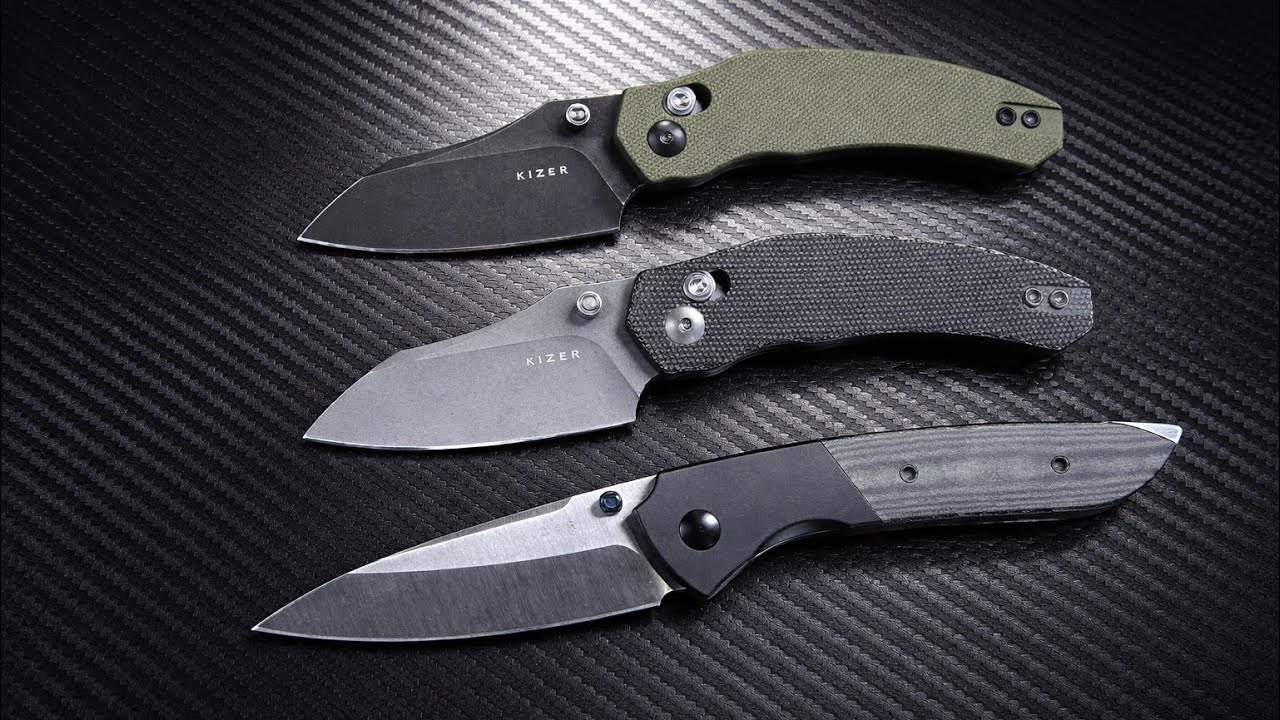  EDC With Some Attitude! Kizer Knives Mini Bulldogs and Spitfire 