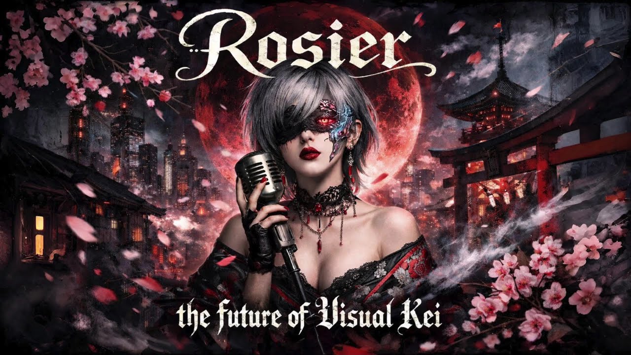 『ROSIER - LUNA SEA』女性ボーカル人外音域！サイバーオカルトV系カバー【Cyberpunk J-Occultism】