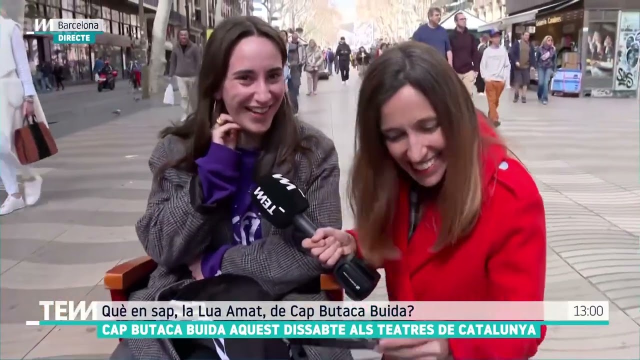 TOT ES MOU: Cap Butaca Buida. Què en sap l'actriu Lua Amat?