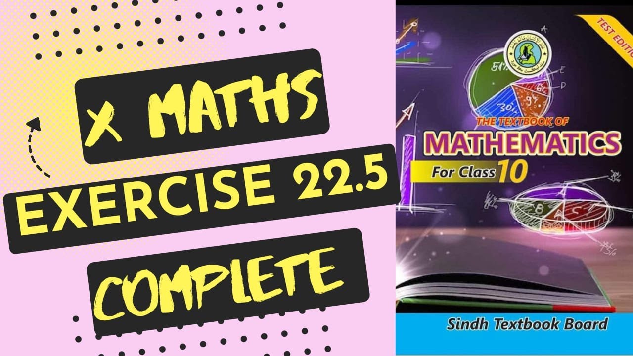 Exercise 22.5 Complete | Basic Statistics | Class 10 New Mathematics Variance | Standard Deviation
