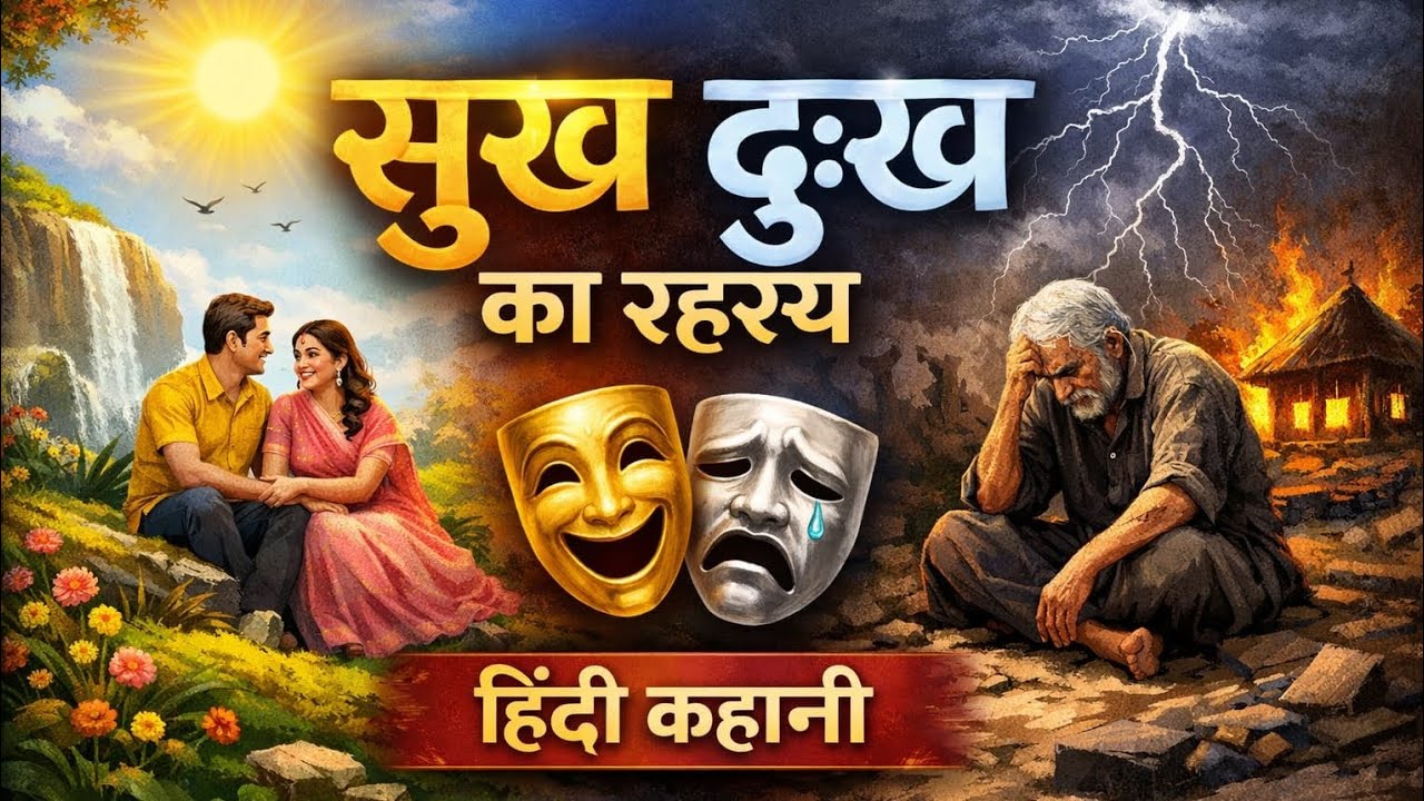 सुख दुःख का रहष्य। sukh dukh ka rashya #hindistories #kahani #moralstories 