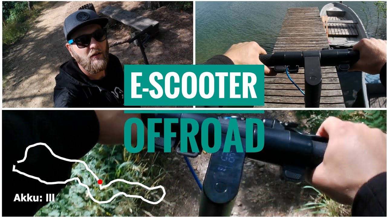 E-Scooter Tour | Um den See | Extrem Offroad | EWA 6000 | Reichweite