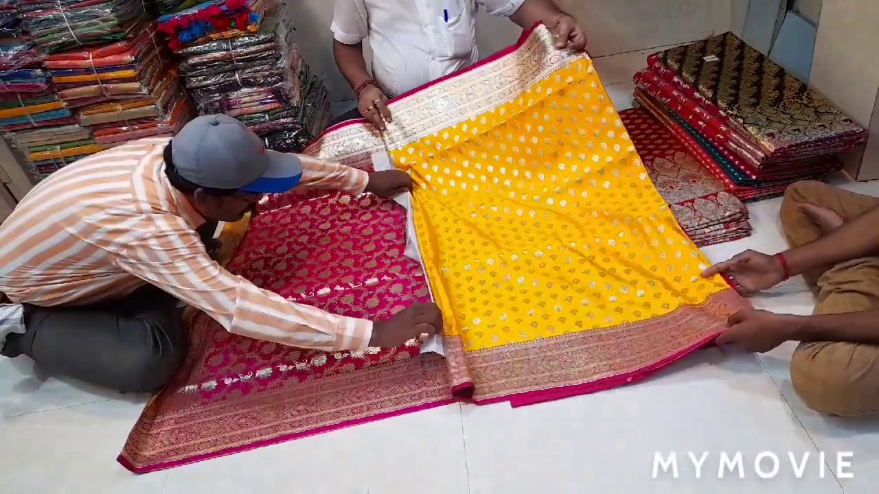 PURE KATAN BENARASI PATLY N ALLOVER ||BIMALA ENTERPRISES||