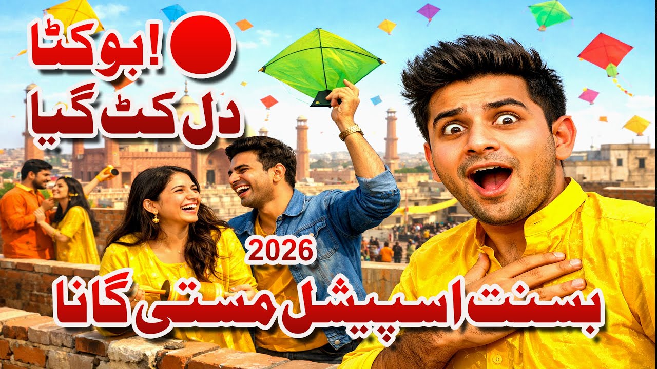 بو کٹا  دل کٹ گیا  بسنت  لاہور  پتنگ  ہیپی بسنت  وائرل گانا  2026