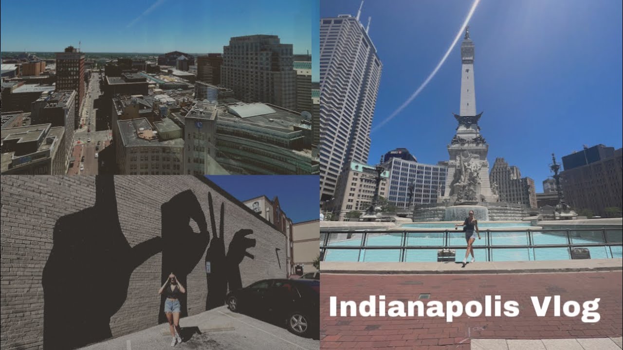 Indianapolis VLOG! Day trip to the city// places to visit, comedy show, food, shopping~