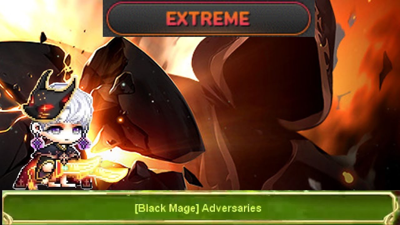 Maplestory Dual Blade Extreme Black Mage solo