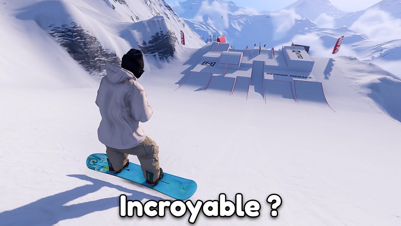 Un SNOWBOARDER découvre SHREDDERS (le jeu le plus réaliste...)