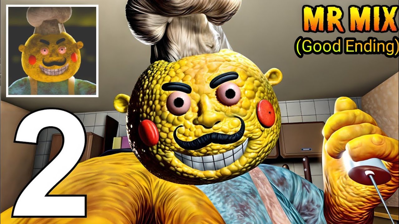 Mr Mix Horror - Full Walkthrough Part 2 - Roblox (speedrun+ Good Ending)