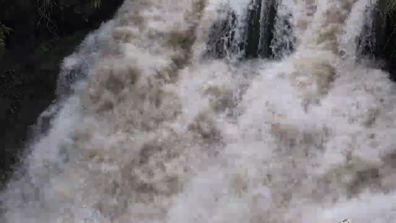  Waterfall at Rouken Glen