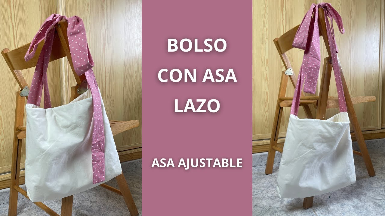 Bolso super Facil de hacer con Asa Ajustable