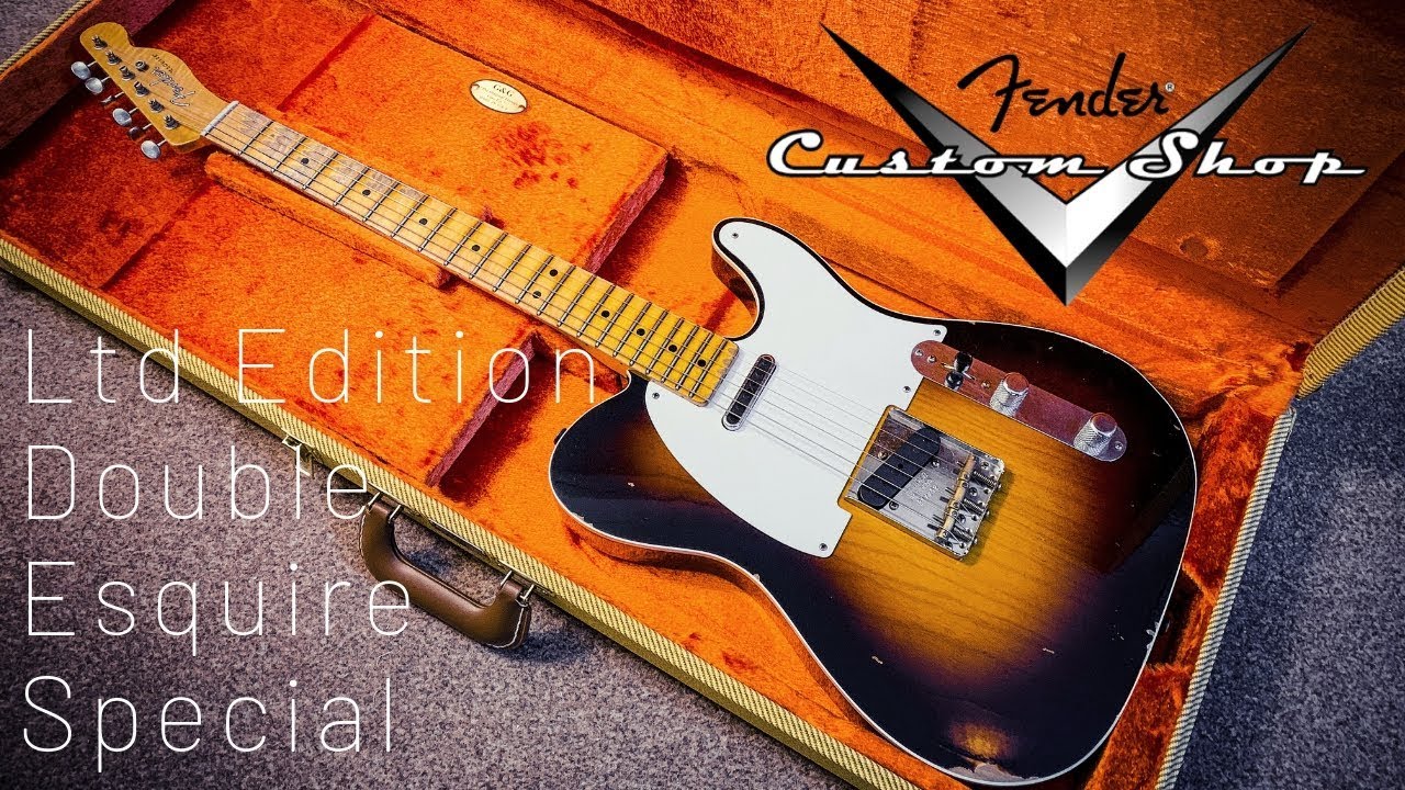 Fender Custom Shop Ltd Edition Double Esquire Special | MY NEW GUITAR
