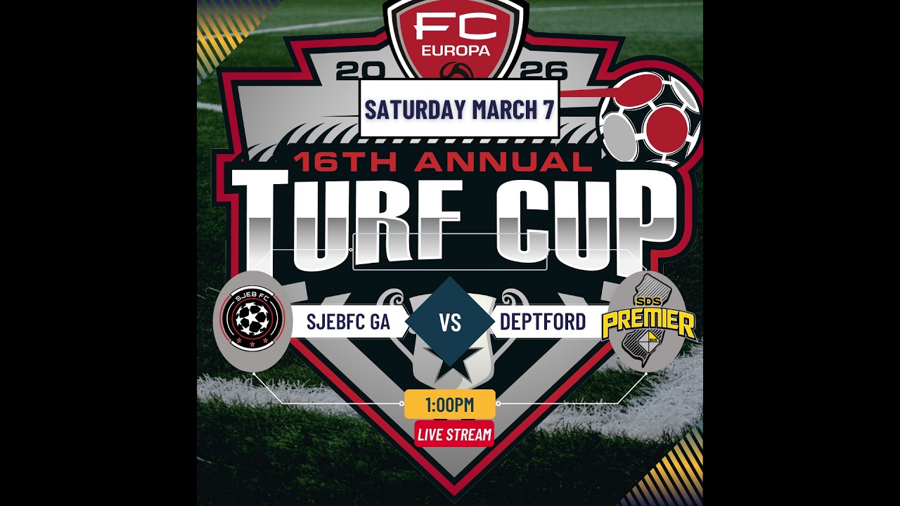 SJEBFC 2013 take on Deptford Premier  live from The FC Europa Cup 2026 in game 1 action.