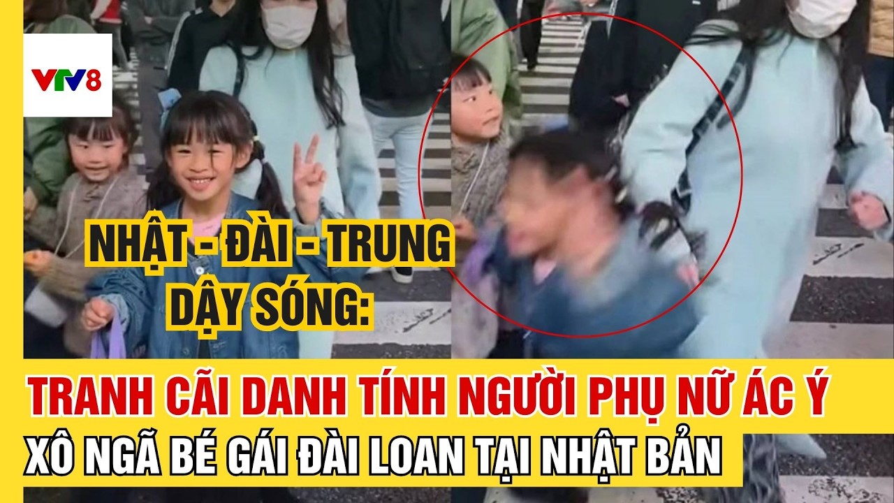 Nhật - Đài - Trung dậy sóng: Tranh cãi người phụ nữ ác ý xô ngã bé gái Đài Loan du lịch tại Nhật Bản