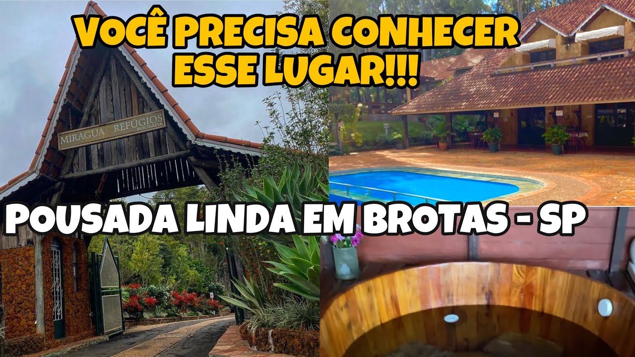 CHALÉS INCRÍVEIS NO INTERIOR DE SÃO PAULO (POUSADA MIRÁGUA REFÚGIOS, BROTAS) - VALE A PENA CONHECER!