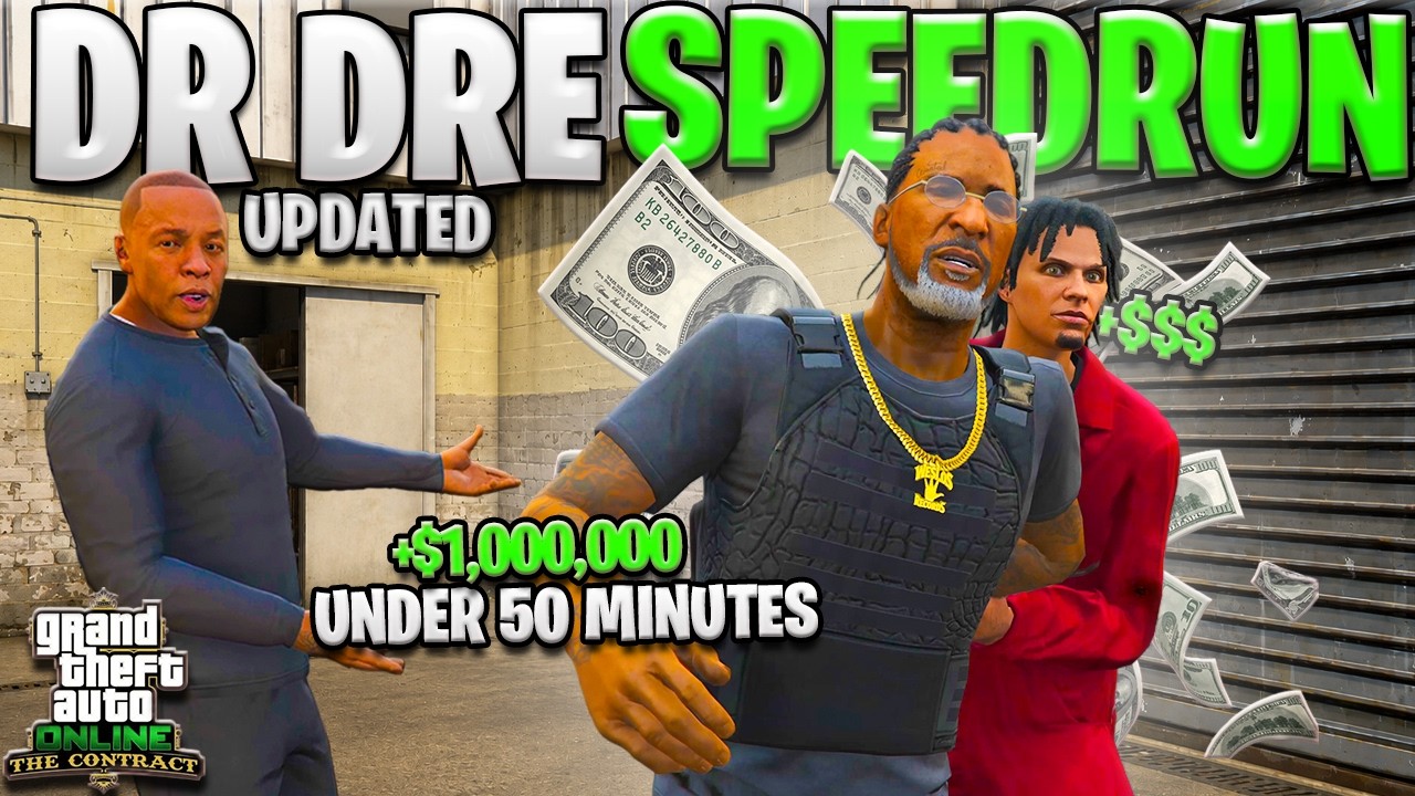 SKIP EVERYTHING! GTA Online Dr. Dre Contract: Fastest Route & Huge Money (Solo)