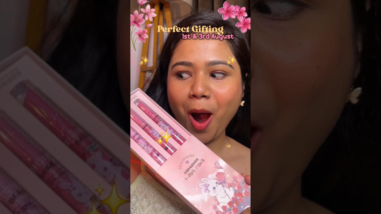 Most aesthetic lip gloss from MEESHO 🎀✨️