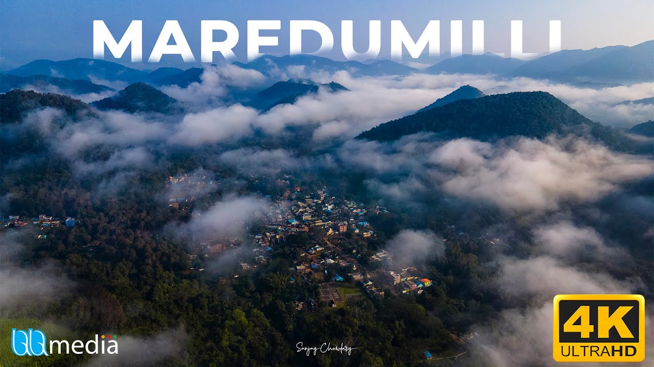 Maredumilli Above the clouds Cinematic Aerial Shots 4K | Part 2 | Eastern Ghats | #QQmedia