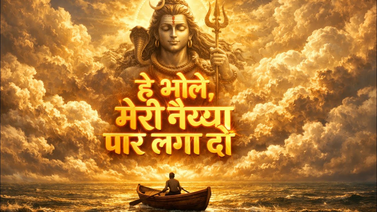 हे भोले, मेरी नैया पार लगा दो | 🙏 Powerful Shiv Bhajan | Lord Shiva Bhakti Song