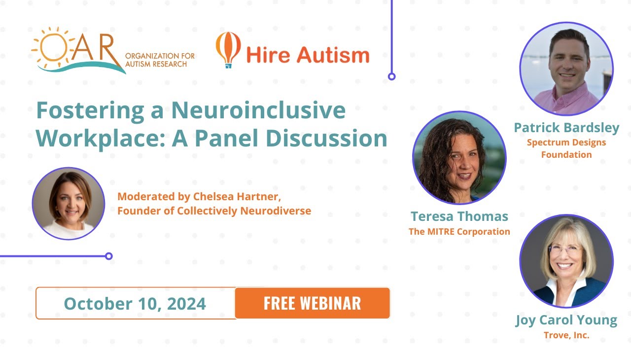 Fostering a Neuroinclusive Workplace: A Panel Discussion