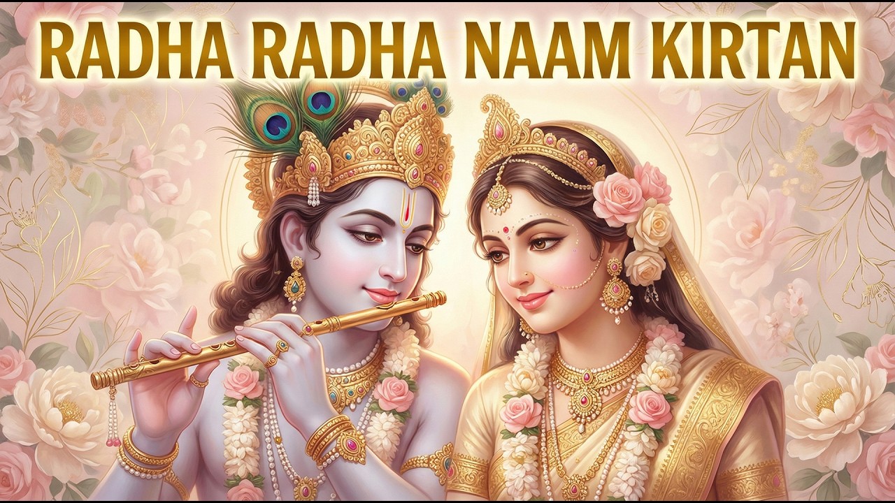 Radha Naam Meditation | Naam Jaap with Flute & Sitar | Deep Calm & Inner Peace