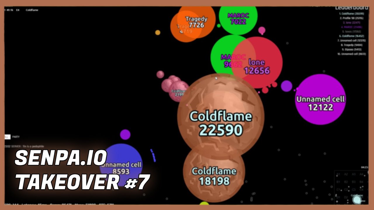 Senpa.io Takeover #7
