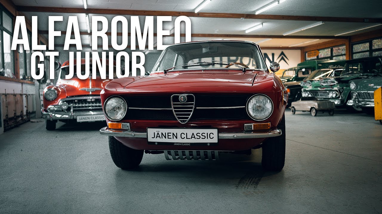 Kann der Romeo GT Sportlich sein ? | Alfa Romeo GT 1300 Junior | Jänen Classic |