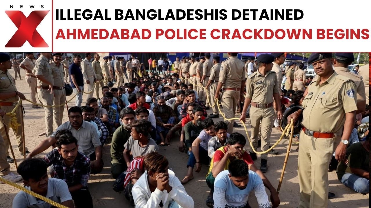Hidden Bangladeshi Network In Ahmedabad? 290 Detained In Police Action | NewsX