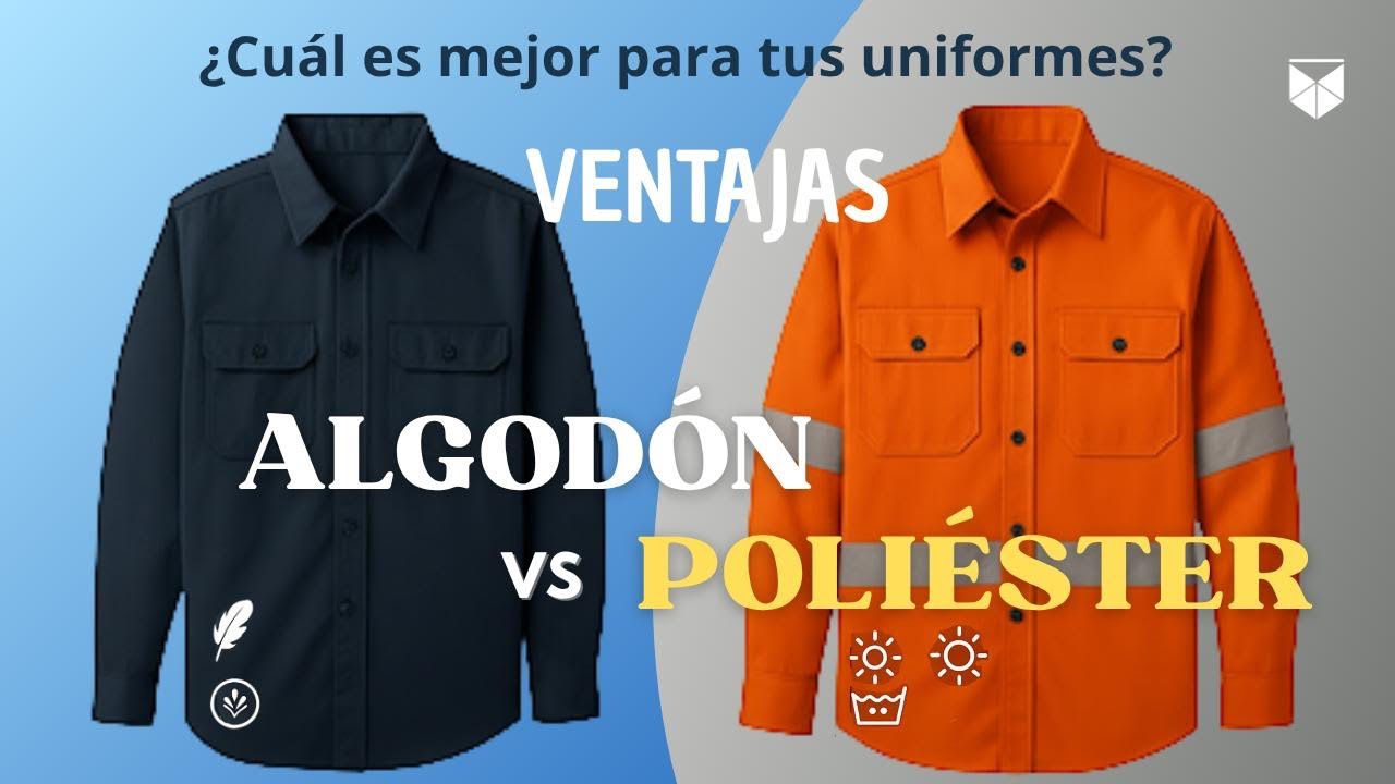 Composición Algodón - Poliéster para ropa de trabajo