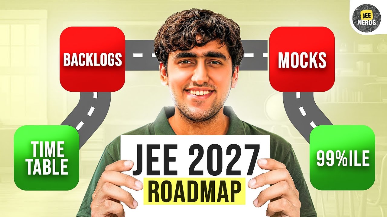 Complete 6 Month Planner For JEE 2027 | Raw & Real Tips | JEE MAINS 2027