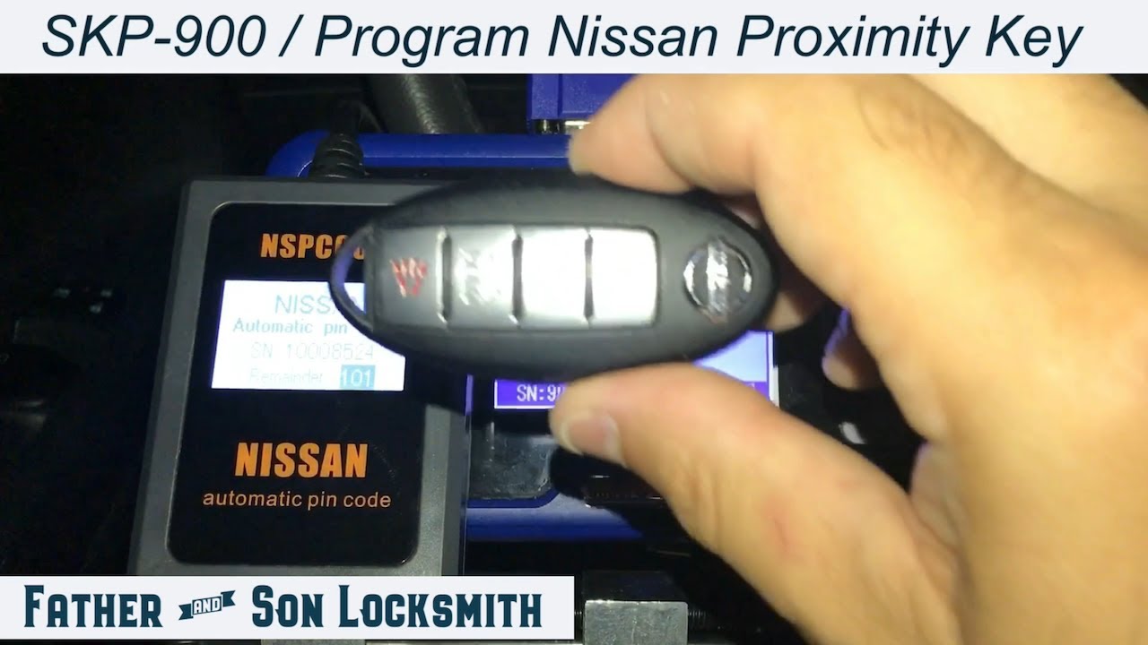 SKP-900 / Program Proximity Key For 2016 Nissan Sentra