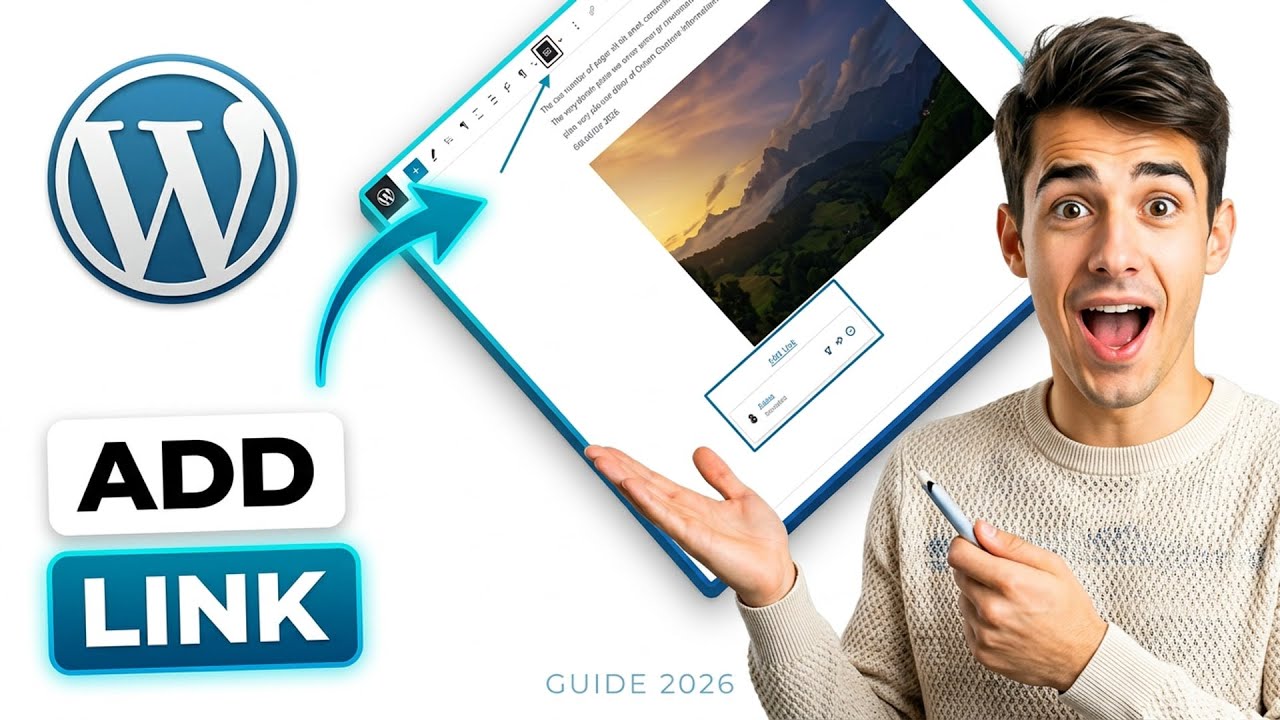 How to add a link in WordPress (Easiest Way)(2026 Guide)