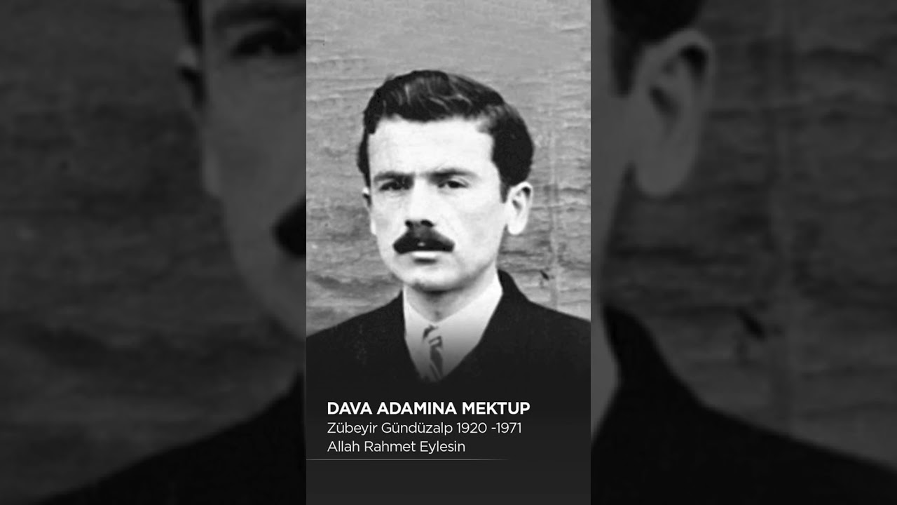 Bir dava adamının notları. Mutlaka dinlemelisiniz. (Zübeyr Gündüzalp)