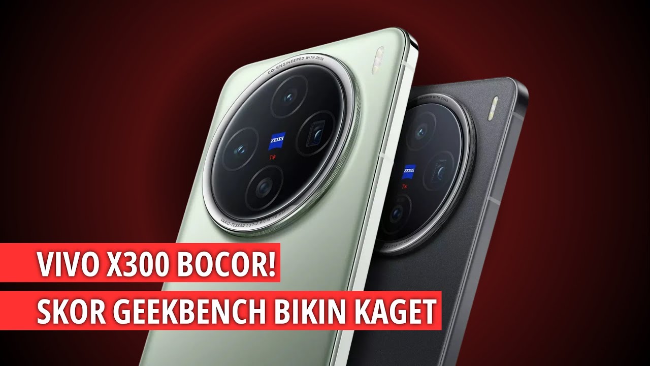 Benchmark vivo X300 Bocor🔥 Pakai Dimensity 9500❗️