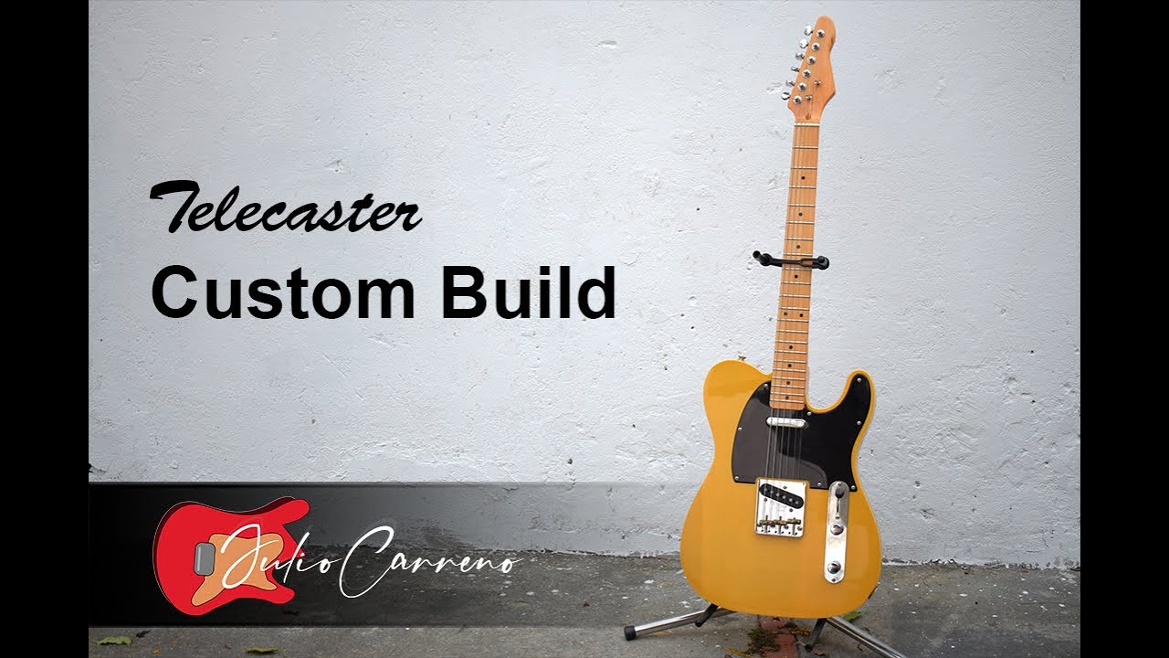 How to BUILD your OWN TELECASTER - GFS Telecaster Guitar (2020)