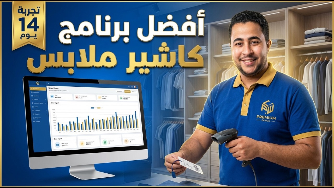لو عندك محل ملابس ومش عندك برنامج كاشير… إنت بتخسر!