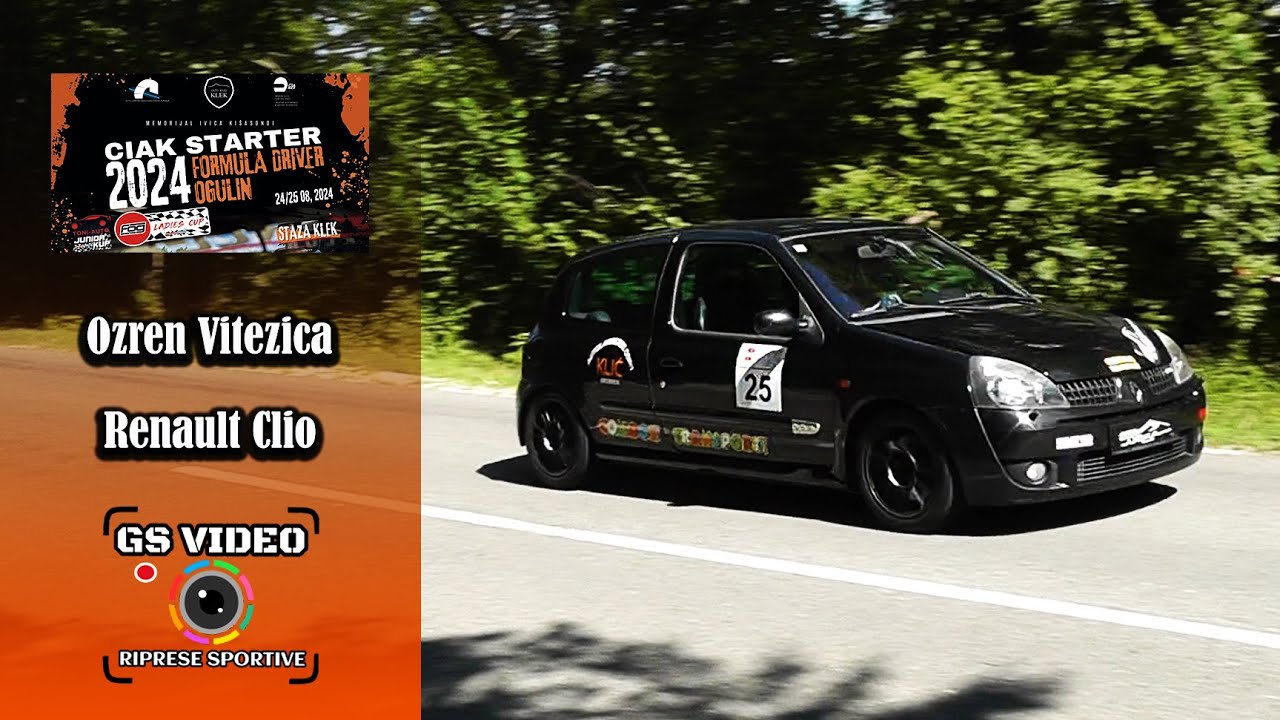CIAK STARTER Formula Driver Ogulin 2024 | Ozren Vitezica | Renault Clio